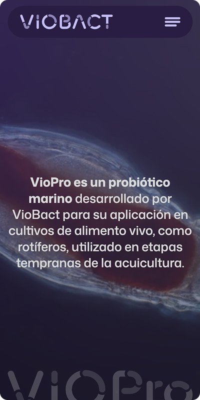 VioPro mobile UI